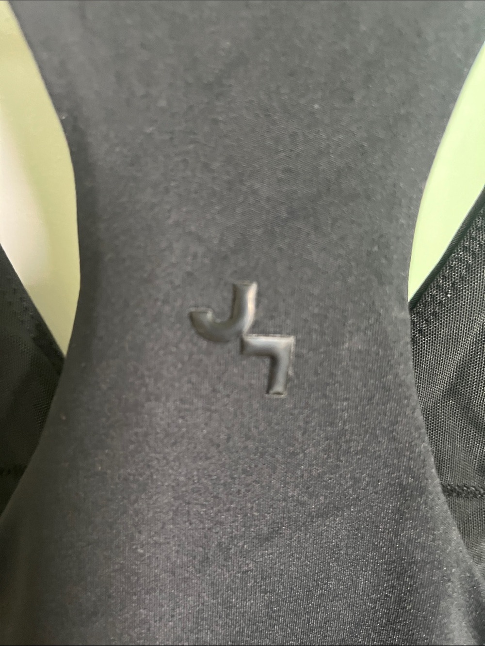 JoyLab Black Racerback Ruched Sports Bralette - Picture 2 of 4